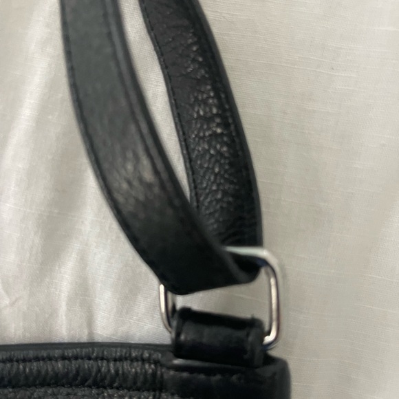 margot Black Leather Crossbody Bag - Picture 11 of 13